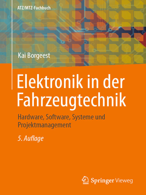 Title details for Elektronik in der Fahrzeugtechnik by Kai Borgeest - Available